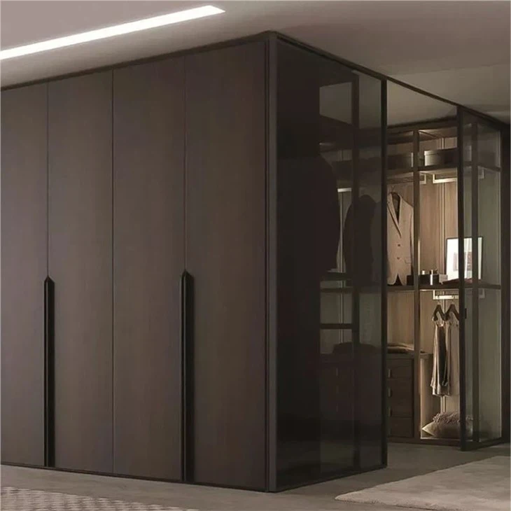 modern walk in wardrobe